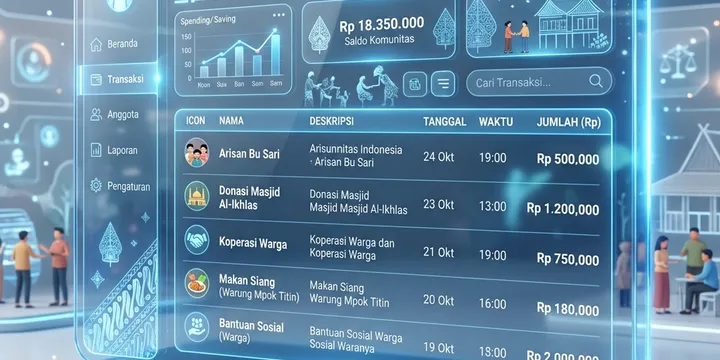 Cara Membuat Laporan Kas RT yang Transparan: Jaga Kepercayaan Warga