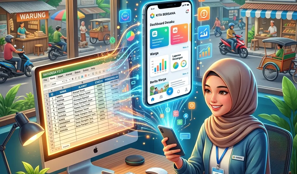 Contoh Format Data Warga RT Excel: Panduan dan Template
